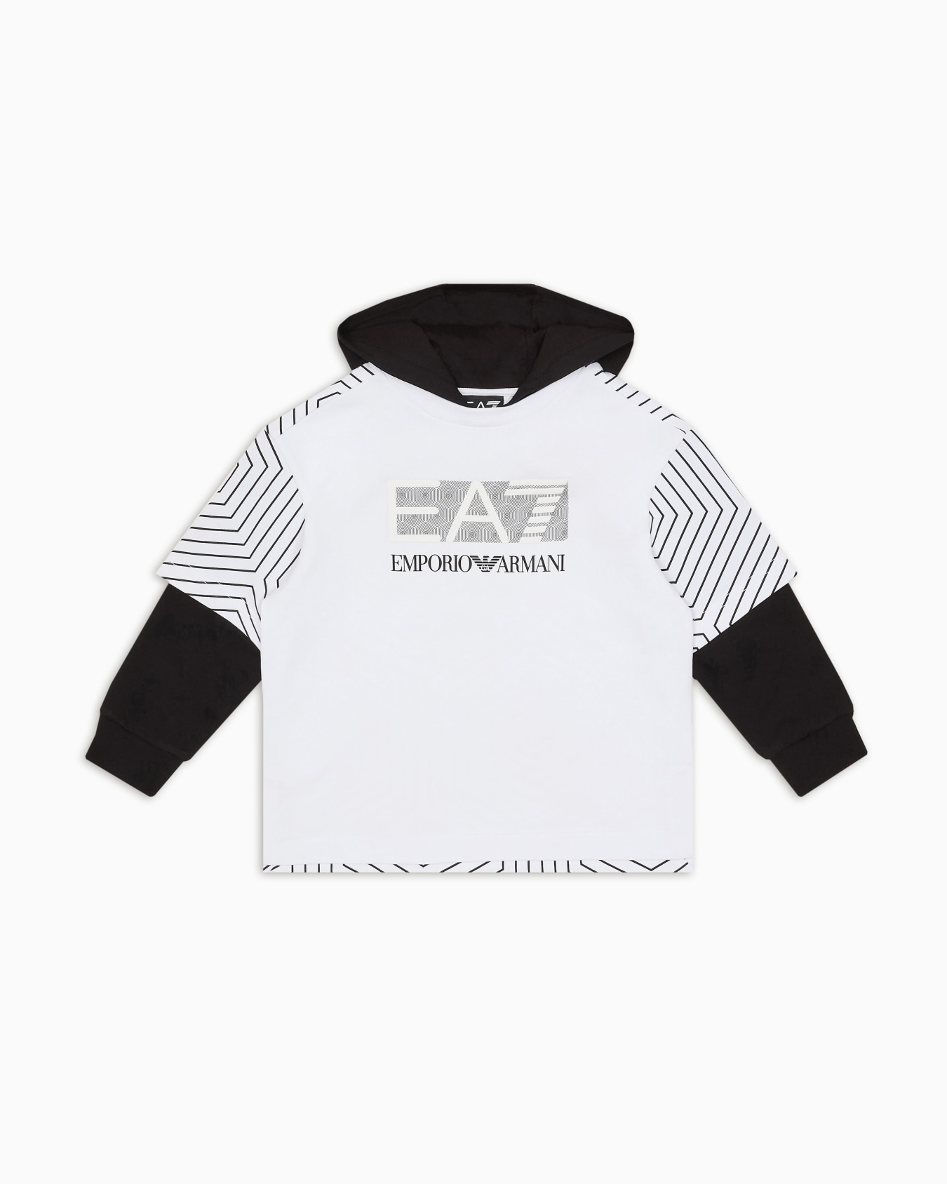 Cotton hooded Visibility sweatshirt Slide 0