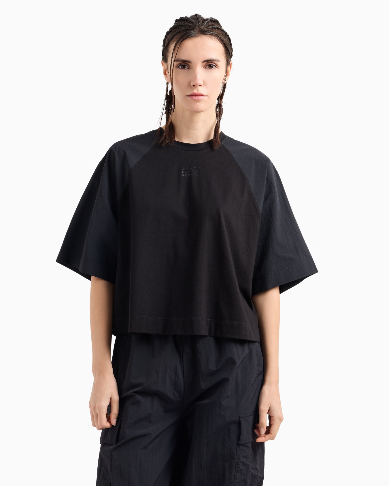 Contemporary Sport cotton-jersey crew-neck T-shirt Slide 3