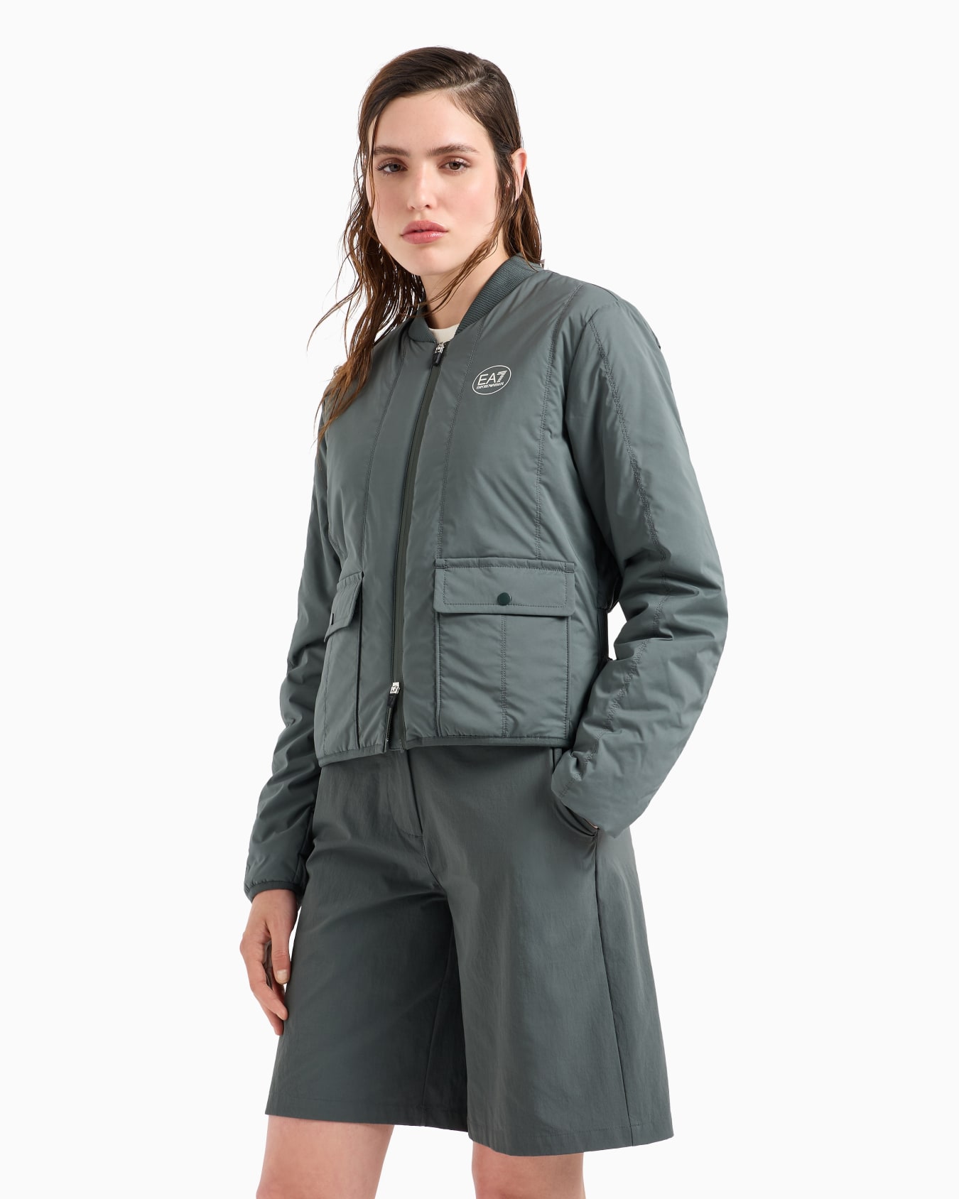 Golf Pro lightly padded jacket in stretch nylon Slide 3