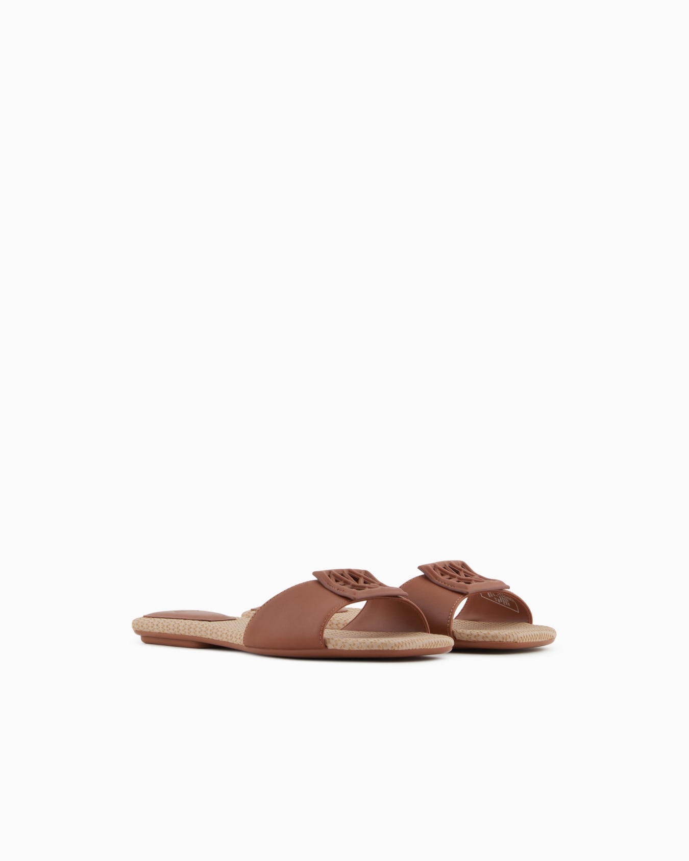 Slipper mit Band und Logo Folie 1
