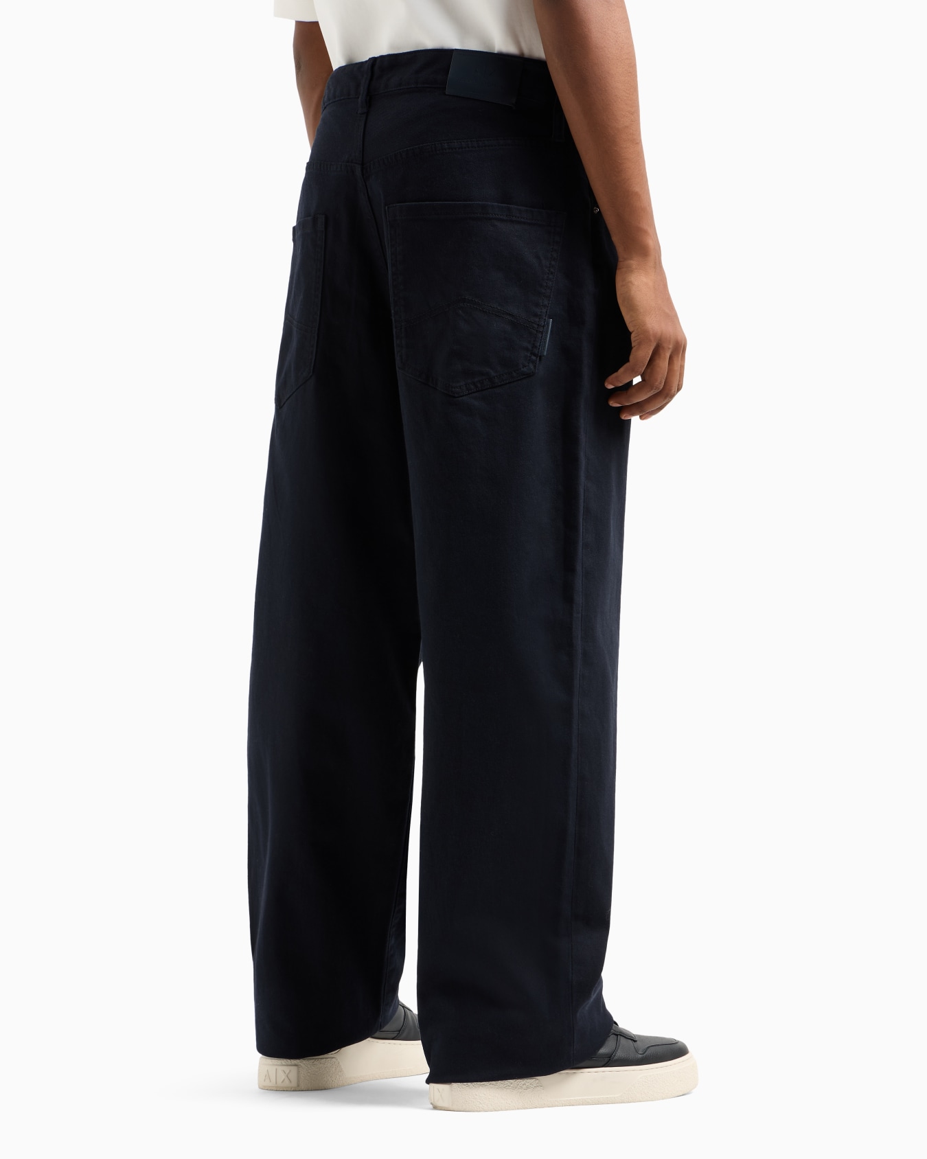 J83 baggy fit jeans in cotton blend denim Slide 2