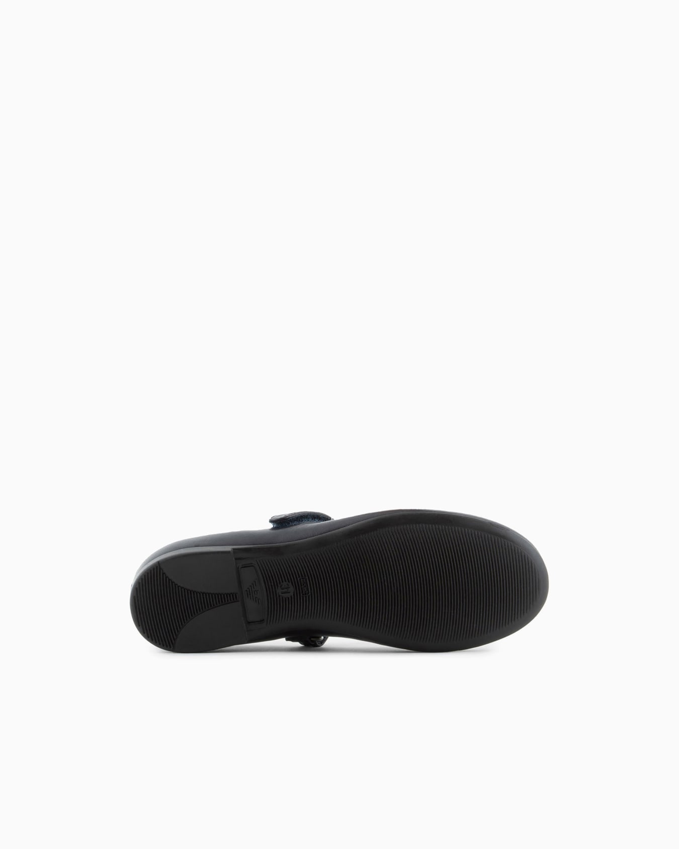 Leather ballerinas with strap Slide 5