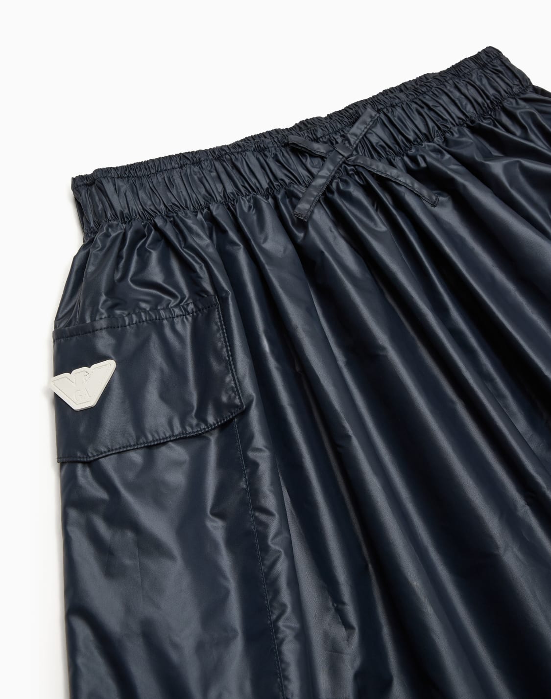 nylon-skirt-with-elasticated-drawstring-waist-navy-blue--emporio-armani