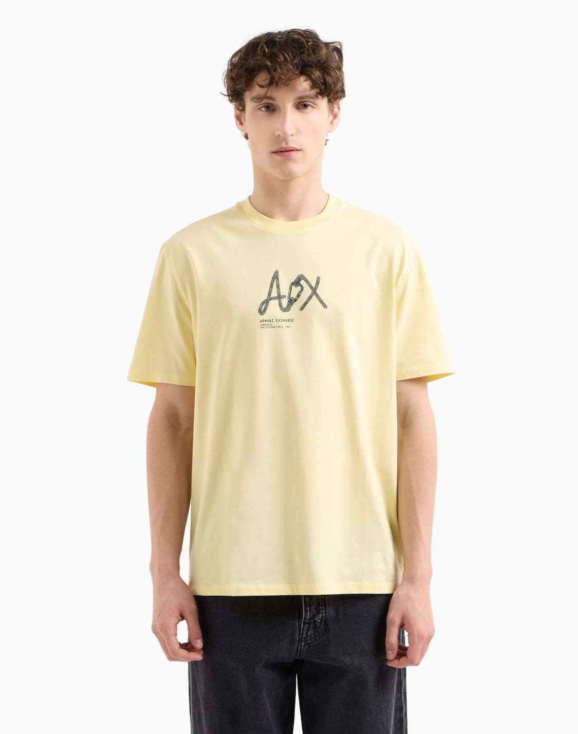 -regular-fit-t-shirt-with-logo-yellow--armani-exchange