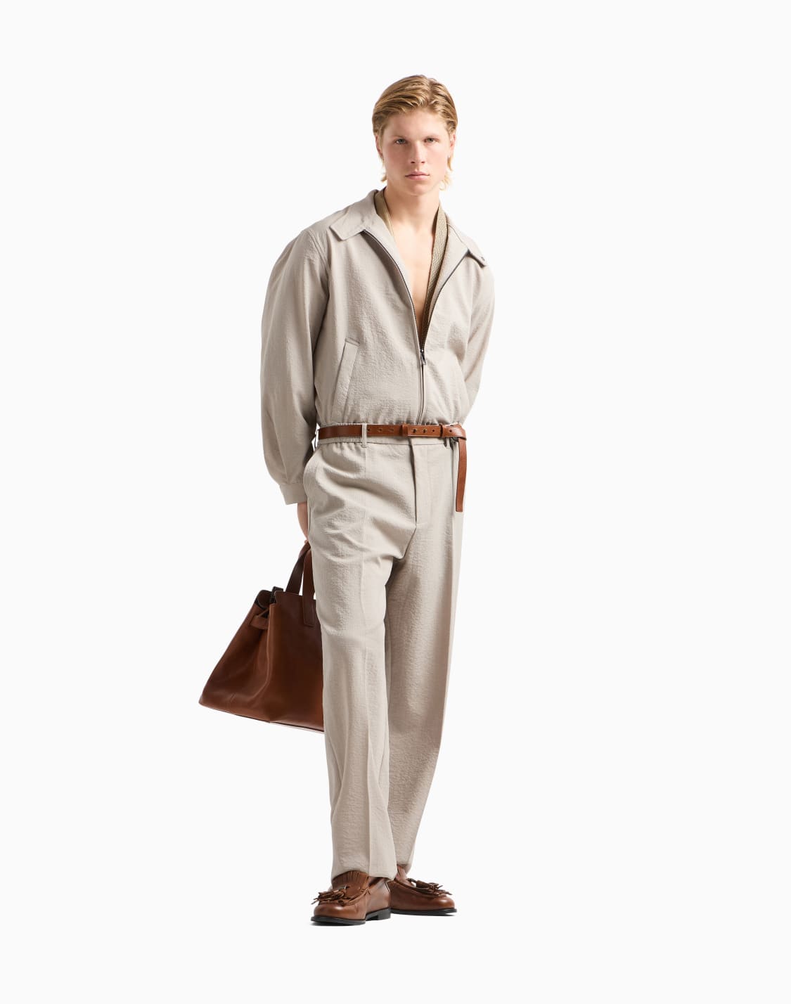 seersucker-nylon-trousers-with-elasticated-back-grey--emporio-armani