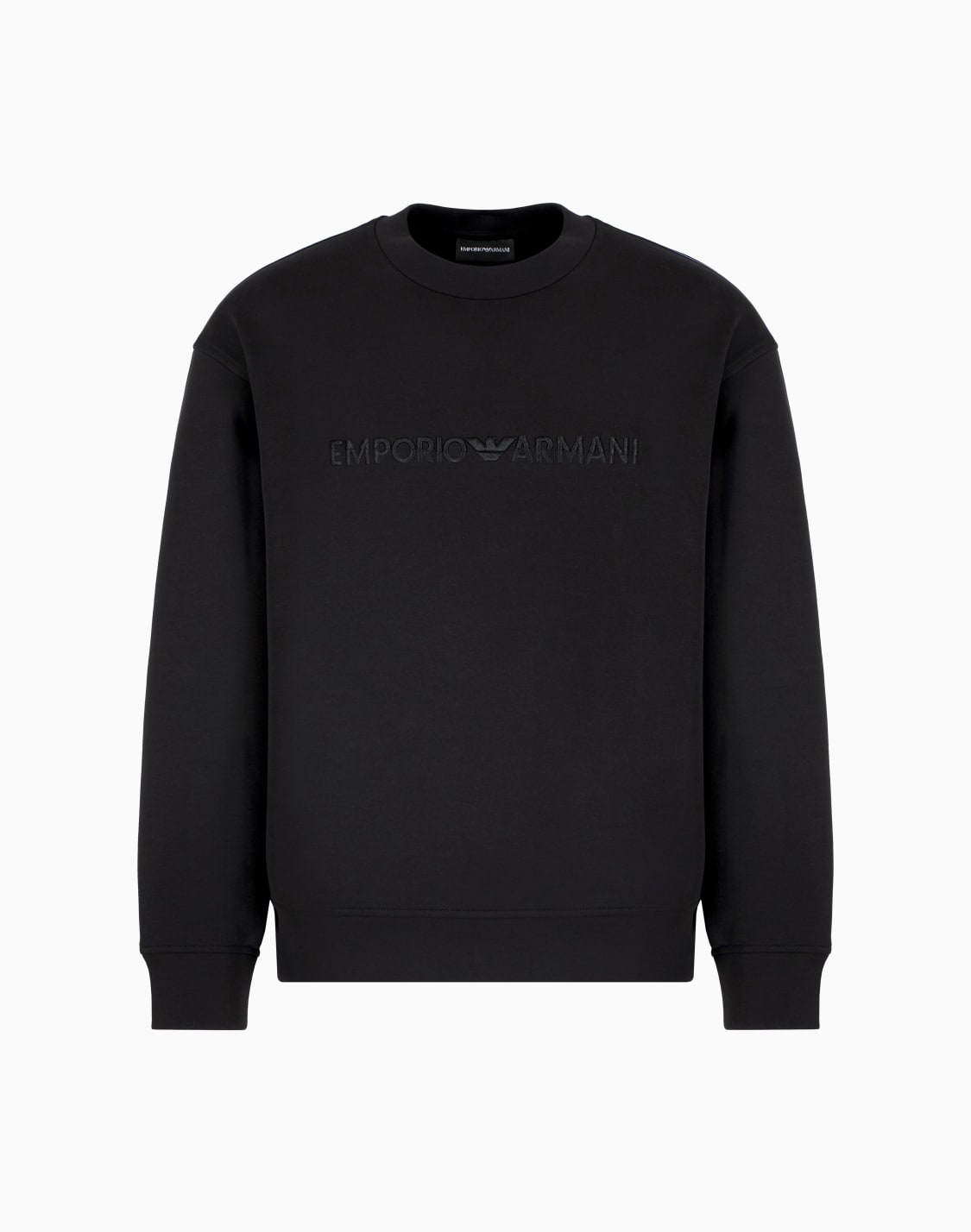 asv-double-jersey-sweatshirt-with-embossed-embroidered-logo-black--emporio-armani