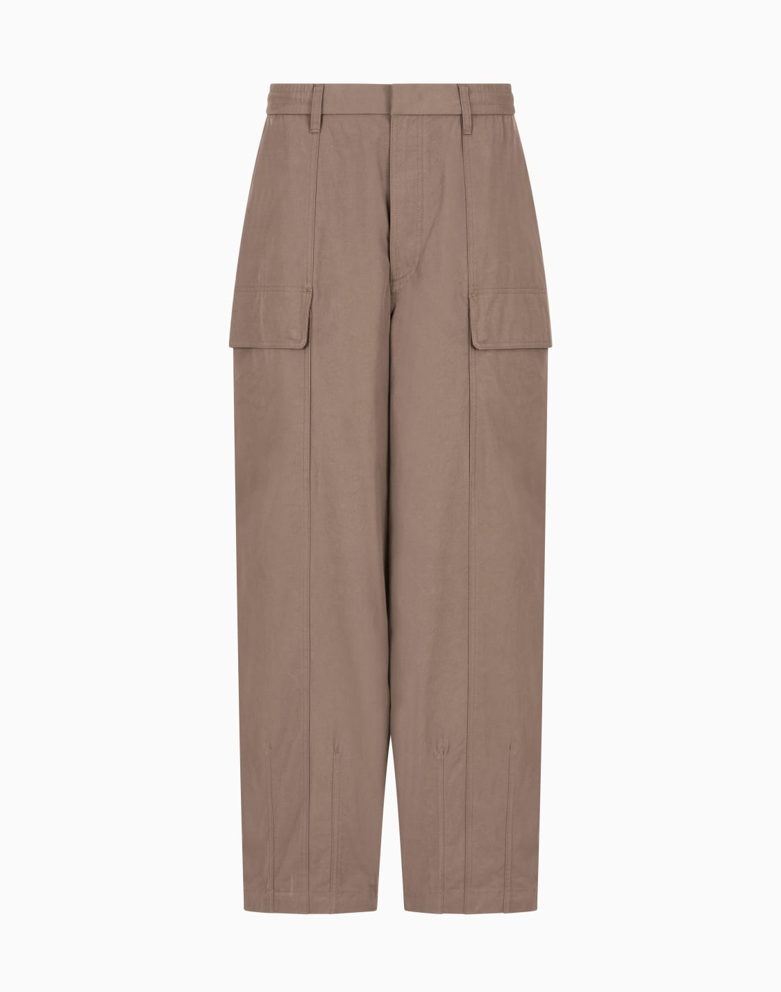 cotton-cargo-trousers-beige--emporio-armani