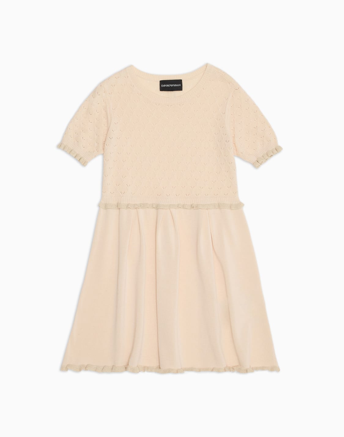 special-occasion-knit-dress-with-openwork-motif-beige--emporio-armani
