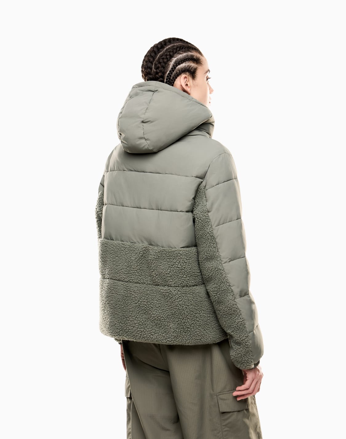 nylon-padded-jacket-with-teddy-effect-fabric-details-green--ea7