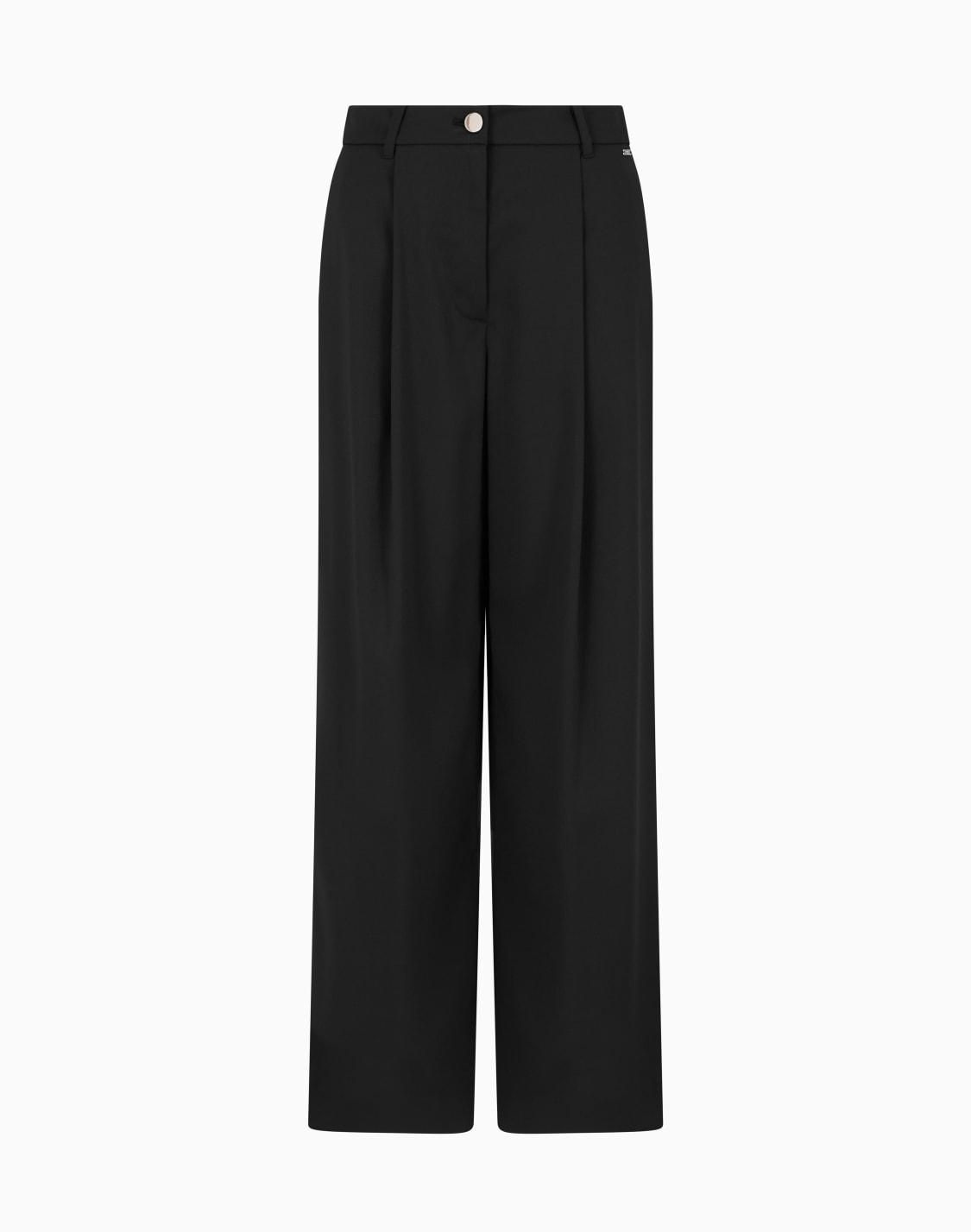 pantaloni-ampi-con-pinces-asv-nero--armani-exchange
