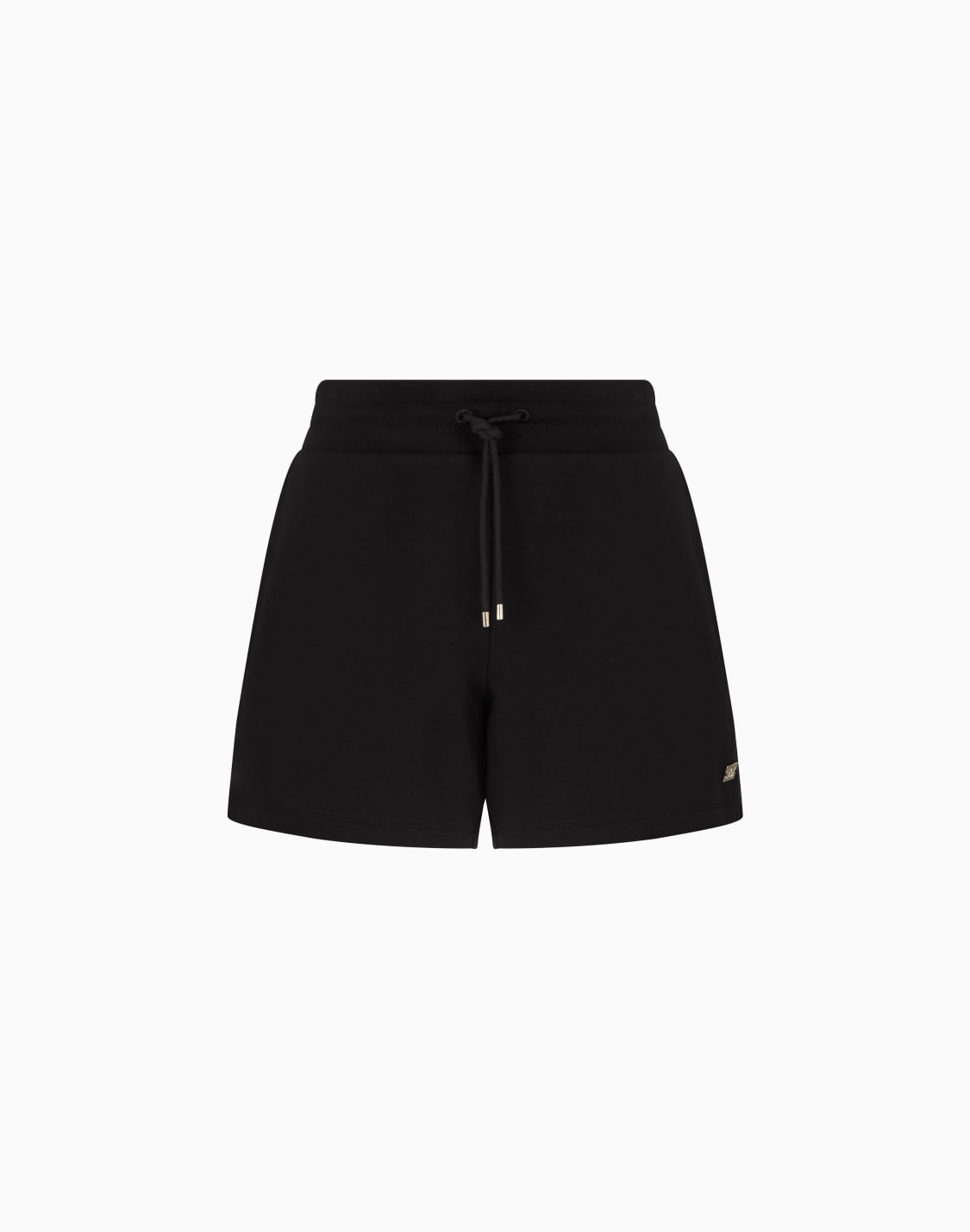core-lady-stretch-cotton-jersey-fleece-shorts-black--ea7