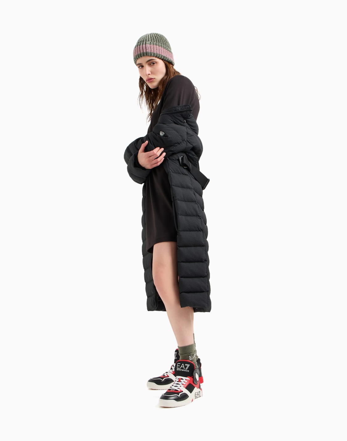 viscose-blend-long-sleeved-evolution-dress-black--ea7