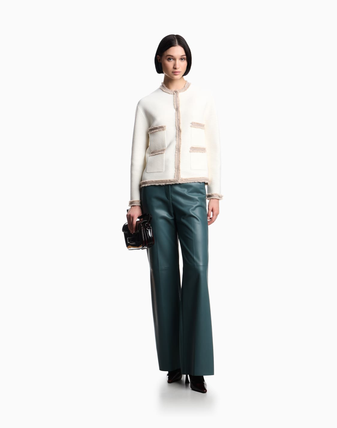 ottoman-fabric-jacket-with-fringe-trims-white--emporio-armani
